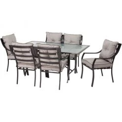 Hanover Lavallette 7-Piece Outdoor Dining Set, LAVALLETTE7PC