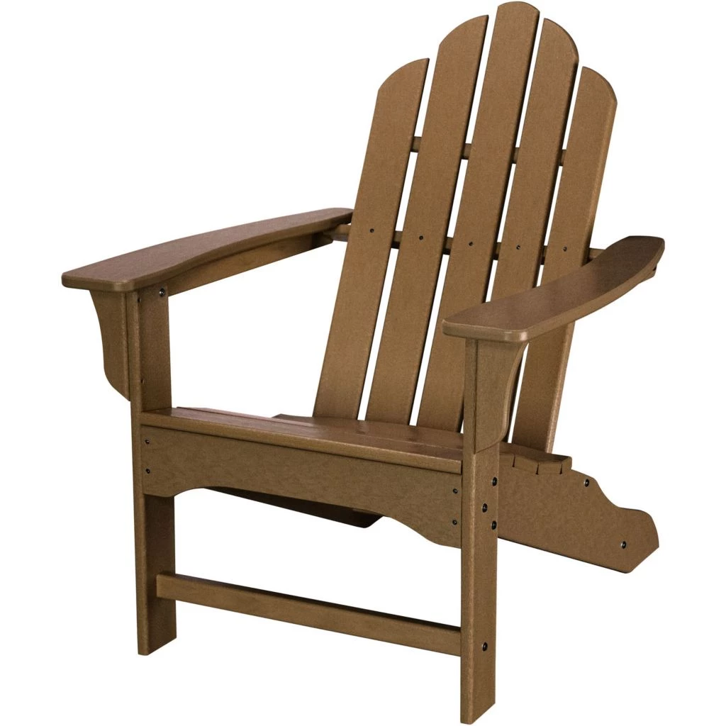 Hanover All-Weather Contoured Adirondack Chair, Teak, HVLNA10TE 3 Hanover All-Weather Contoured Adirondack Chair, Teak, HVLNA10TE