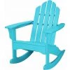 Hanover All-Weather Adirondack Rocking Chair, Aruba, 20.5 in. x 17.75 in. x 16.75 in., 40 lb. 2 Hanover All-Weather Adirondack Rocking Chair, Aruba, 20.5 in. x 17.75 in. x 16.75 in., 40 lb. -Hanover Sales 1246923