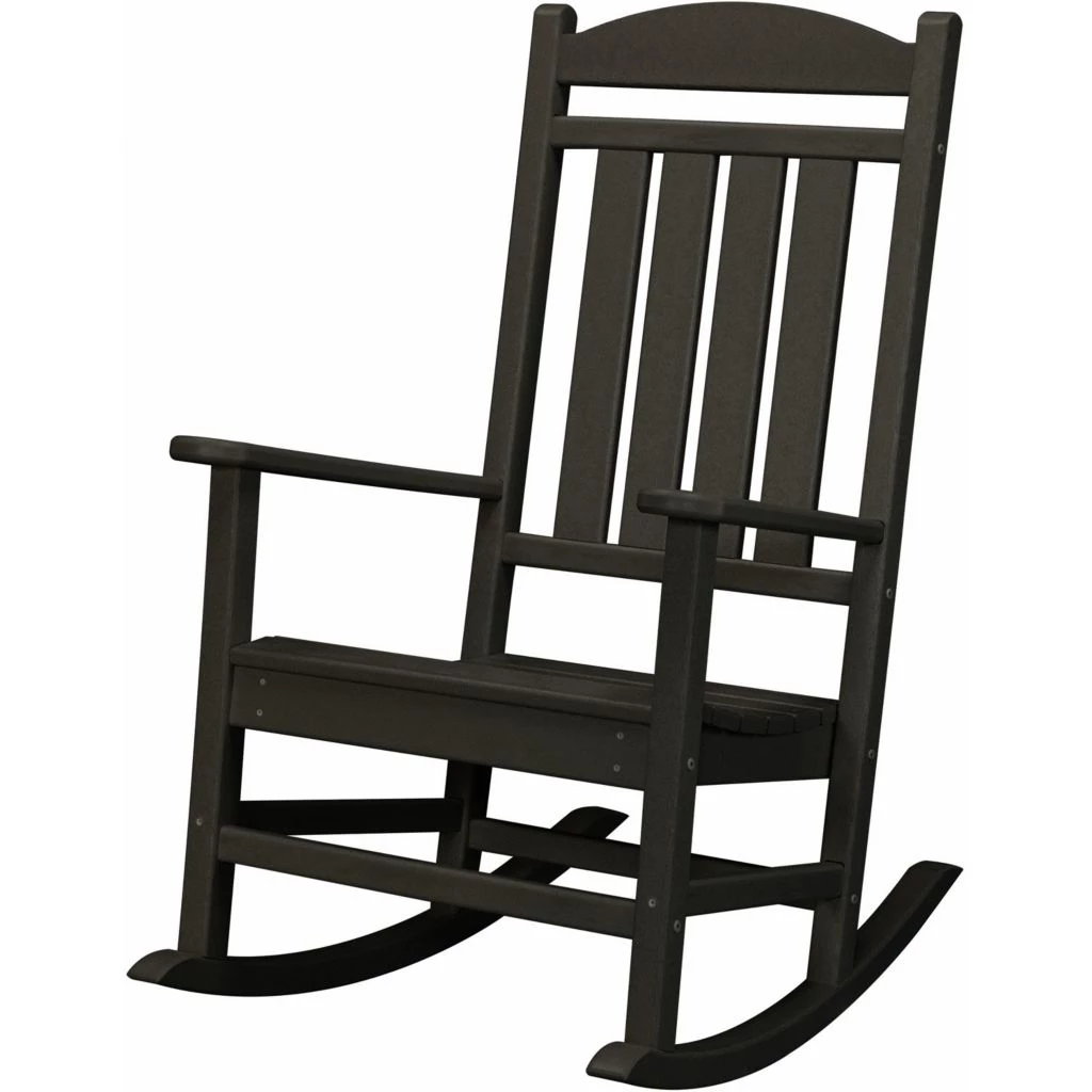 Hanover All-Weather Pineapple Cay Porch Rocker Black, HVR100BL 3 Hanover All-Weather Pineapple Cay Porch Rocker Black, HVR100BL