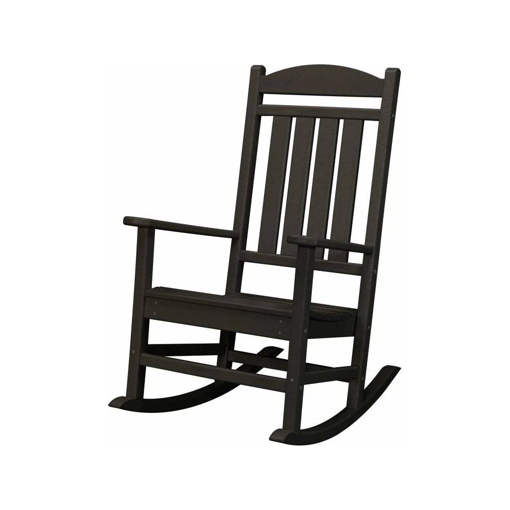 Hanover All-Weather Pineapple Cay Porch Rocker Black, HVR100BL 4 Hanover All-Weather Pineapple Cay Porch Rocker Black, HVR100BL - Image 2