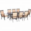 Hanover Manor 9-Piece Outdoor Dining Set, MANDN9PC