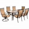 Hanover Monaco 7-Piece Dining/Patio Set, MONACO7PCSW