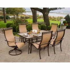 Hanover Monaco 7-Piece Dining/Patio Set, MONACO7PCSW -Hanover Sales 1247007 A4