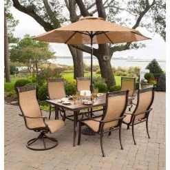 Hanover Monaco 7-Piece Dining/Patio Set, MONACO7PCSW -Hanover Sales 1247007 A5