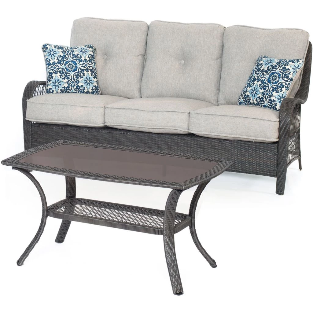 Hanover Orleans 2-Piece Patio Set, ORLEANS2PC-G-NVY 6 Hanover Orleans 2-Piece Patio Set, ORLEANS2PC-G-NVY - Image 4