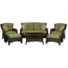 Hanover Strathmere 6-Piece Lounge Set, STRATHMERE6PC