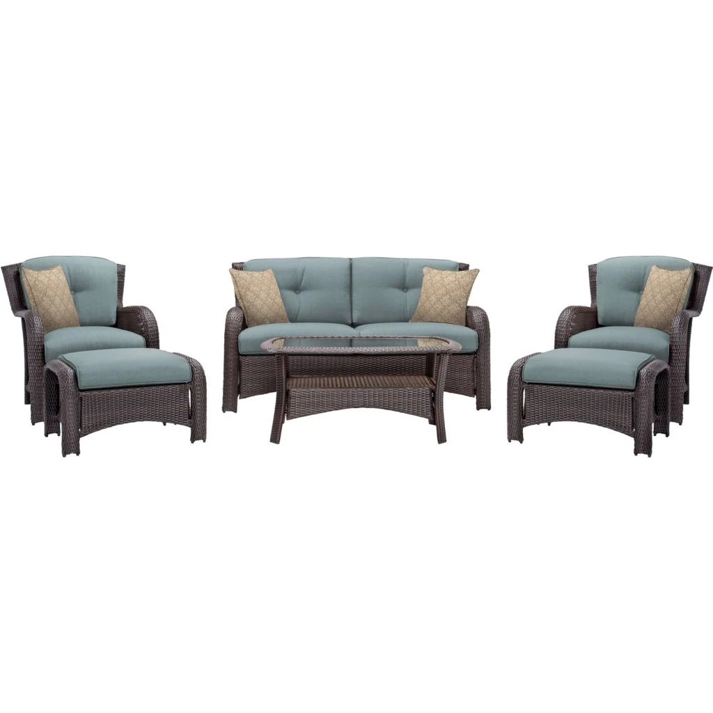 Hanover Strathmere 6-Piece Lounge Set, STRATHMERE6PC 13 Hanover Strathmere 6-Piece Lounge Set, STRATHMERE6PC - Image 11