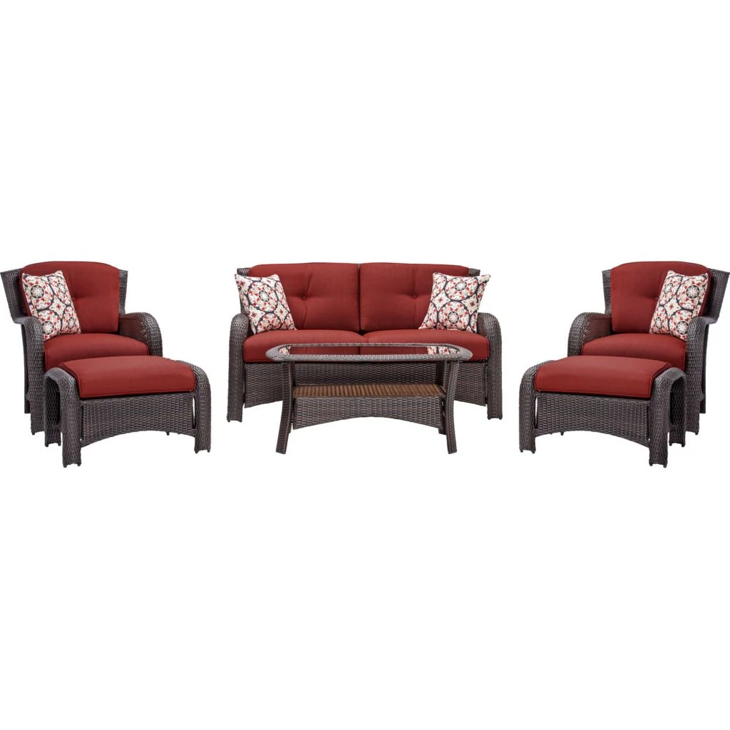 Hanover Strathmere 6-Piece Lounge Set, STRATHMERE6PC 12 Hanover Strathmere 6-Piece Lounge Set, STRATHMERE6PC - Image 10
