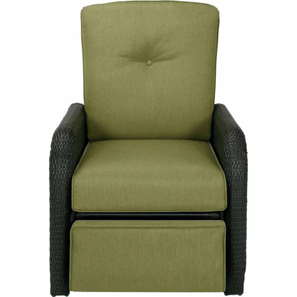 Hanover Strathmere Luxury Outdoor Recliner in Silver Lining, STRATHREC 4 Hanover Strathmere Luxury Outdoor Recliner in Silver Lining, STRATHREC - Image 2