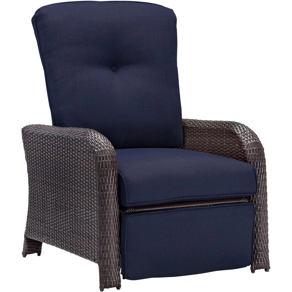 Hanover Strathmere Luxury Outdoor Recliner in Silver Lining, STRATHREC 13 Hanover Strathmere Luxury Outdoor Recliner in Silver Lining, STRATHREC - Image 11