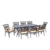 Hanover Traditions 9-Piece Dining Set with Eight Stationary Dining Chairs & Extra-Long Dining Table, TRADDN9PC -Hanover Sales 1247190