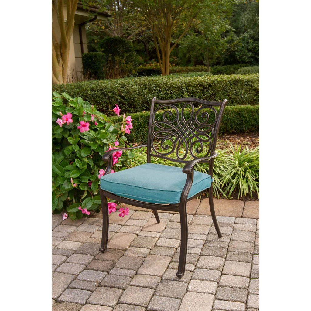 Hanover Traditions 9-Piece Dining Set, TRADDN9PC-BLU 7 Hanover Traditions 9-Piece Dining Set, TRADDN9PC-BLU - Image 5