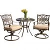 Hanover Traditions 3-Piece Bistro Dining Set, TRADITIONS3PCSW 1 Hanover Traditions 3-Piece Bistro Dining Set, TRADITIONS3PCSW -Hanover Sales 1247203