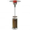 Hanover 7 ft. 48,000 BTU Steel Umbrella Propane Patio Heater in Bronze/Stainless Steel, HAN002BRSS -Hanover Sales 1258112