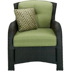 Hanover Strathmere 6 pc. Lounge Set in Cilantro Green, STRATH6PC-S-GRN -Hanover Sales 1342833 A6