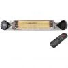 Hanover 35.4 in. Electric Carbon Infrared Heat Lamp with Remote Control, Silver, HAN1051IC-SLV -Hanover Sales 1372038