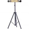 Hanover 35.4 in. Electric Carbon Infrared Heat Lamp with Remote Control and Tripod Stand, Silver/Black, HAN1051ICSLV-TP 1 Hanover 35.4 in. Electric Carbon Infrared Heat Lamp with Remote Control and Tripod Stand, Silver/Black, HAN1051ICSLV-TP -Hanover Sales 1372040