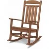 Hanover All-Weather Pineapple Cay Porch Rocker Teak, HVR100BL -Hanover Sales 1375406