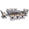 Hanover Traditions 11 Piece Dining Set in Tan, TRADDN11PCSW10 1 Hanover Traditions 11 Piece Dining Set in Tan, TRADDN11PCSW10 -Hanover Sales 1375557