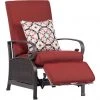 Hanover Madrid Wicker Adjustable Recliner, MADRIDREC-NVY -Hanover Sales 1647508