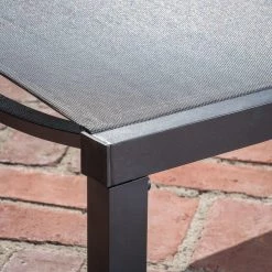 Hanover Windham Adjustable Chaise Sling Chair, Gray, WINDCHS-G-GRY -Hanover Sales 1684534 A5