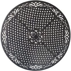 Hanover Brigantine 5 pc. Outdoor High-Dining Set with 4 Contoured-Sling Swivel Chairs and a Round Cast-Top Table, BRIGDN5PCBR -Hanover Sales 1684710 A4