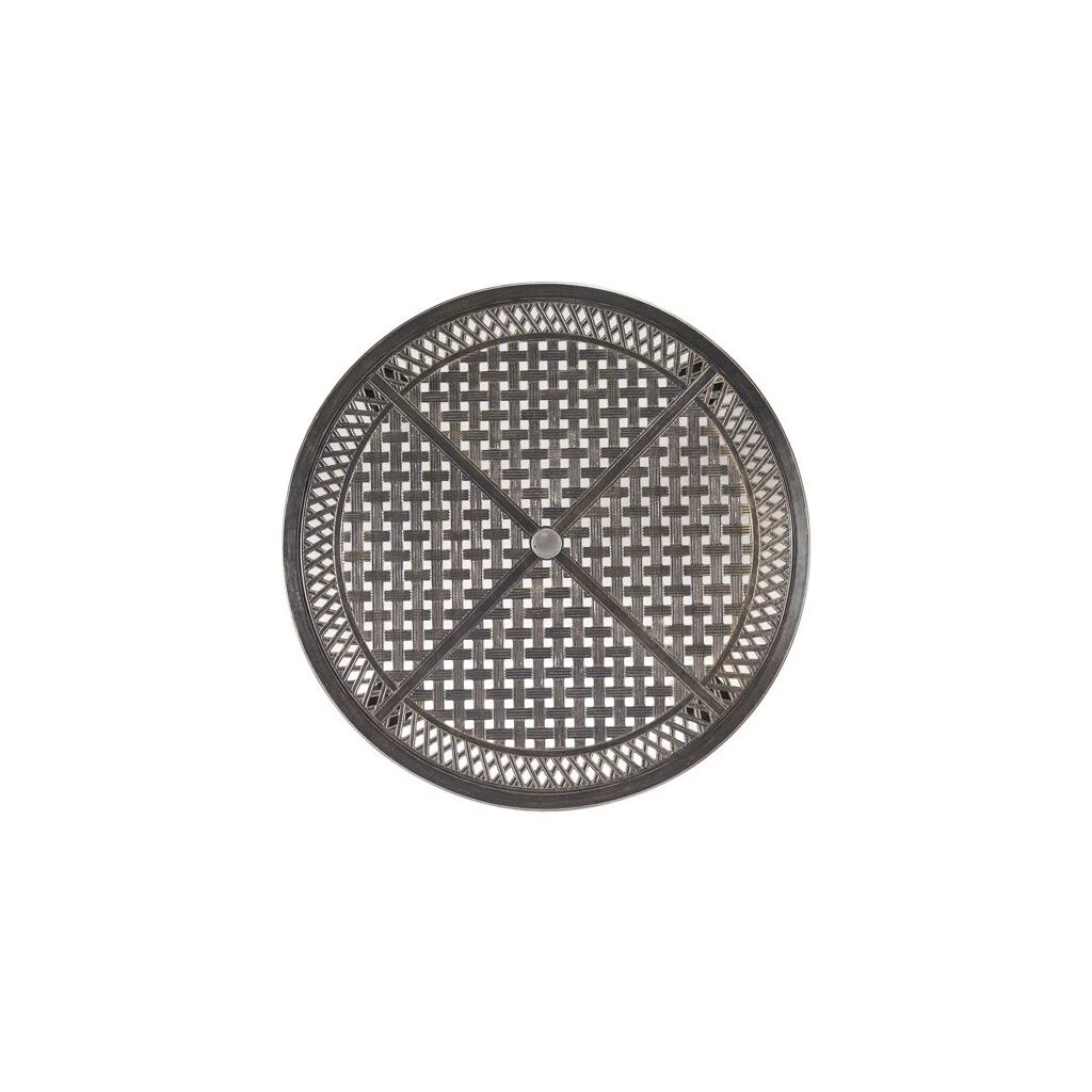 Hanover Brigantine 5 pc. Outdoor Dining Set with 4 Contoured-Sling Swivel Rockers and a 50 in. Round Cast Table, BRIGDN5PCSWRD 5 Hanover Brigantine 5 pc. Outdoor Dining Set with 4 Contoured-Sling Swivel Rockers and a 50 in. Round Cast Table, BRIGDN5PCSWRD - Image 3