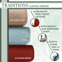 Hanover Traditions 9 pc. Dining Set with 8 Wicker Back Swivel Rockers and an Extra Large Glass-Top Table, TRADDNWB9PCSWG-BLU -Hanover Sales 1684798 A5