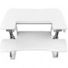 Hanover 27 in. White Tabletop Sit or Stand Adjustable Height Lift Desk, White, HSD0401-WHT1