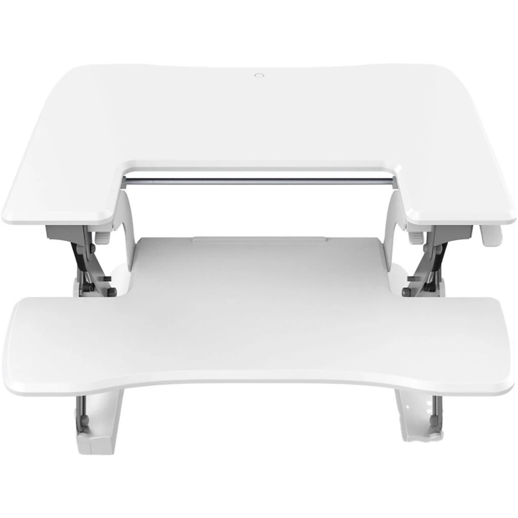 Hanover 27 in. White Tabletop Sit or Stand Adjustable Height Lift Desk, White, HSD0401-WHT1 3 Hanover 27 in. White Tabletop Sit or Stand Adjustable Height Lift Desk, White, HSD0401-WHT1