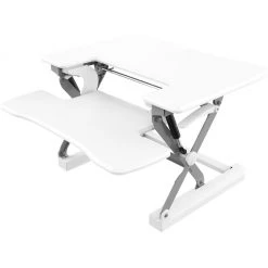 Hanover 27 in. White Tabletop Sit or Stand Adjustable Height Lift Desk, White, HSD0401-WHT1 13 Hanover 27 in. White Tabletop Sit or Stand Adjustable Height Lift Desk, White, HSD0401-WHT1 -Hanover Sales 1718245 A2