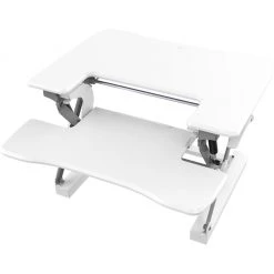 Hanover 27 in. White Tabletop Sit or Stand Adjustable Height Lift Desk, White, HSD0401-WHT1 14 Hanover 27 in. White Tabletop Sit or Stand Adjustable Height Lift Desk, White, HSD0401-WHT1 -Hanover Sales 1718245 A3