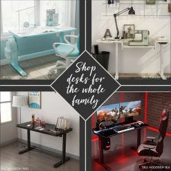 Hanover 27 in. White Tabletop Sit or Stand Adjustable Height Lift Desk, White, HSD0401-WHT1 18 Hanover 27 in. White Tabletop Sit or Stand Adjustable Height Lift Desk, White, HSD0401-WHT1 -Hanover Sales 1718245 A7