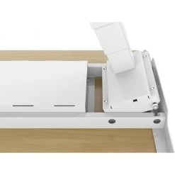 Hanover 55 in. Assembled Sit or Stand Electric Desk with Adjustable and Programmable Heights, Natural, HSD0421-NAT 15 Hanover 55 in. Assembled Sit or Stand Electric Desk with Adjustable and Programmable Heights, Natural, HSD0421-NAT -Hanover Sales 1718252 A5