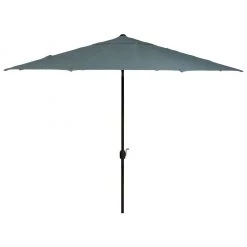 Hanover Montclair 11 ft. Market Outdoor Umbrella in Ocean Blue, MCLRUMB11-BLU