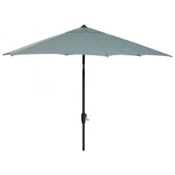 Hanover Montclair 9 ft. Market Outdoor Umbrella in Ocean Blue, MCLRUMB9-BLU
