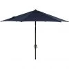 Hanover Montclair 9 ft. Market Outdoor Umbrella in Navy Blue, MCLRUMB9-NVY -Hanover Sales 1738527