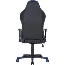 Hanover Commando Ergonomic Gaming Chair, Adjustable Gas Lift Seating, Lumbar and Neck Support, Black/Blue, HGC0109 -Hanover Sales 1918078 A7