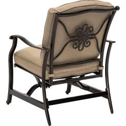 New! Hanover 2 pc. Traditions Deep Seating Cushioned Rocker Set in Tan -Hanover Sales 1982458 A5